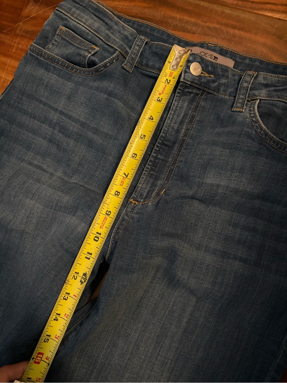 Joe’s Jeans Wide Leg Full Length Wangari Jeans Size 32 Blue (1300) - Picture 6 of 9